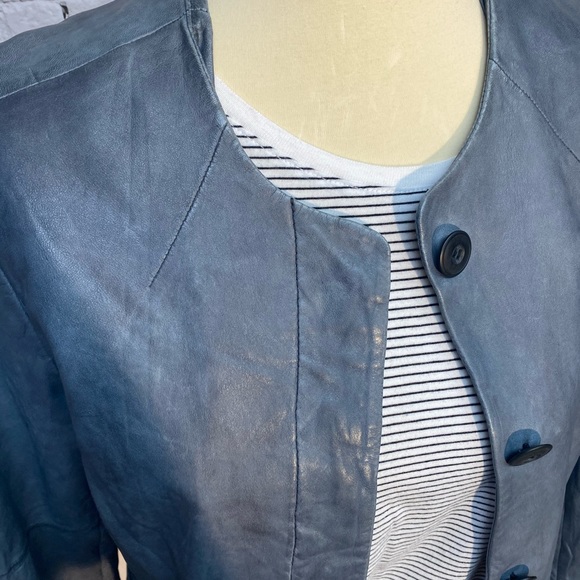 Lucky Brand leather jacket - Picture 3 of 4